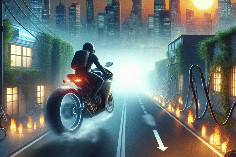 Como economizar combustyvel pilotando motos urbanas