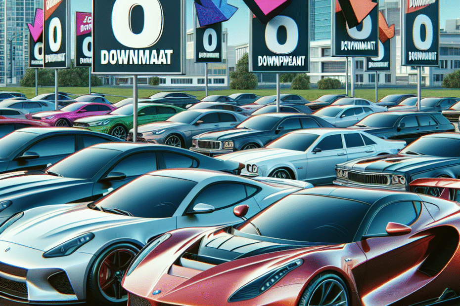 Ofertas de carros com entrada zero vale a pena